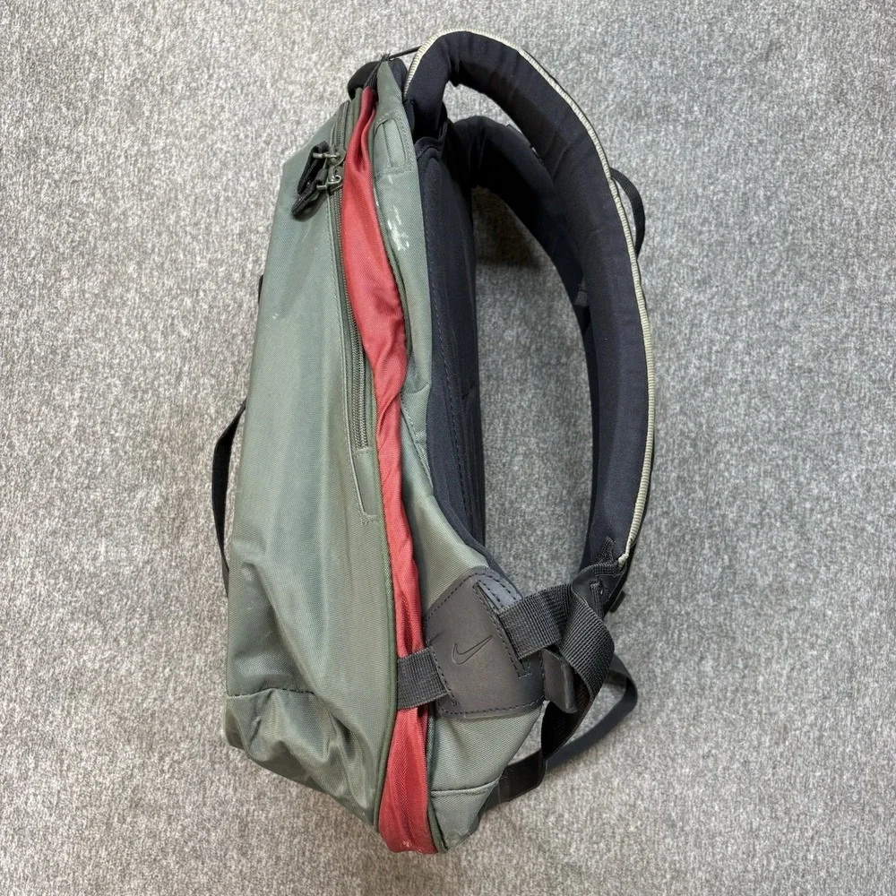 VTG Nike T90 Backpack Soccer Ball Carrier Gorpcore Utility Center Strap Rare